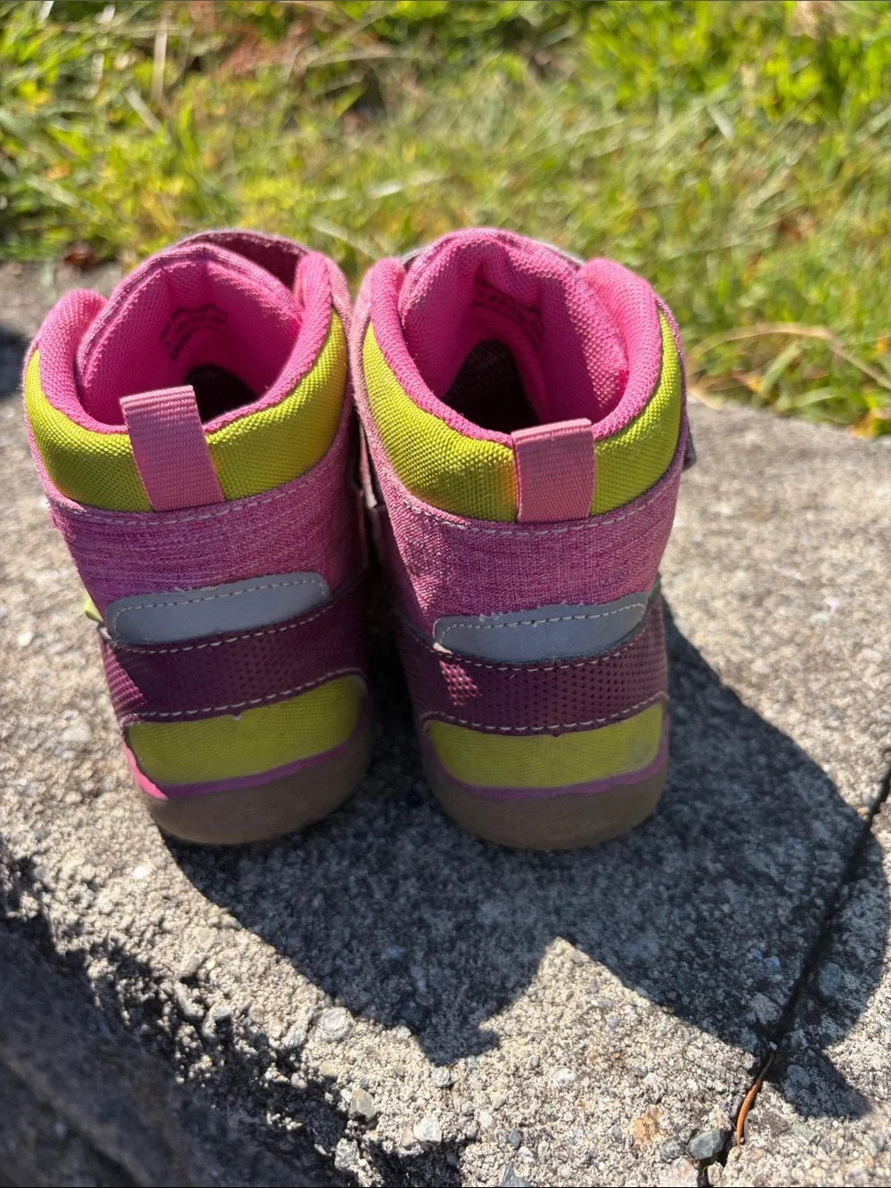 See Kai Run Burgundy/Pink Kids Outdoor Boots